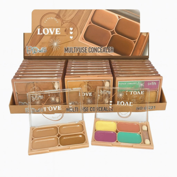 PALETA DE CONTORNOS X4 TONOS ZL6221