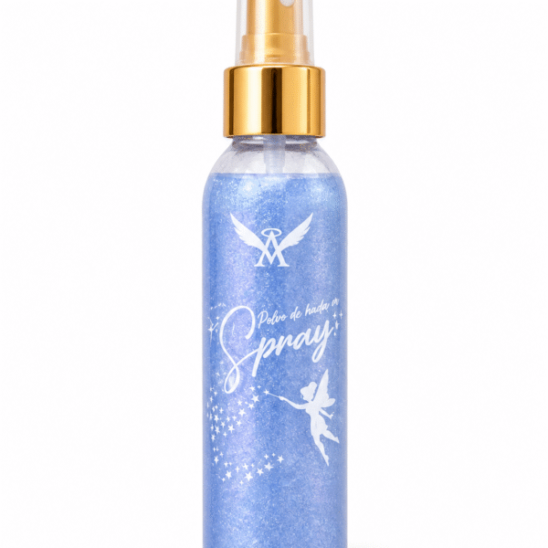 Polvo de Adas en spray azul